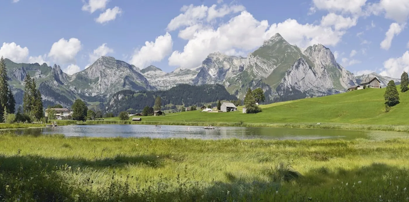 Alpstein mountain range, Switzerland